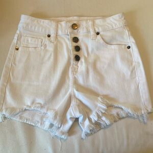Hidden White Denim Shorts Size XS